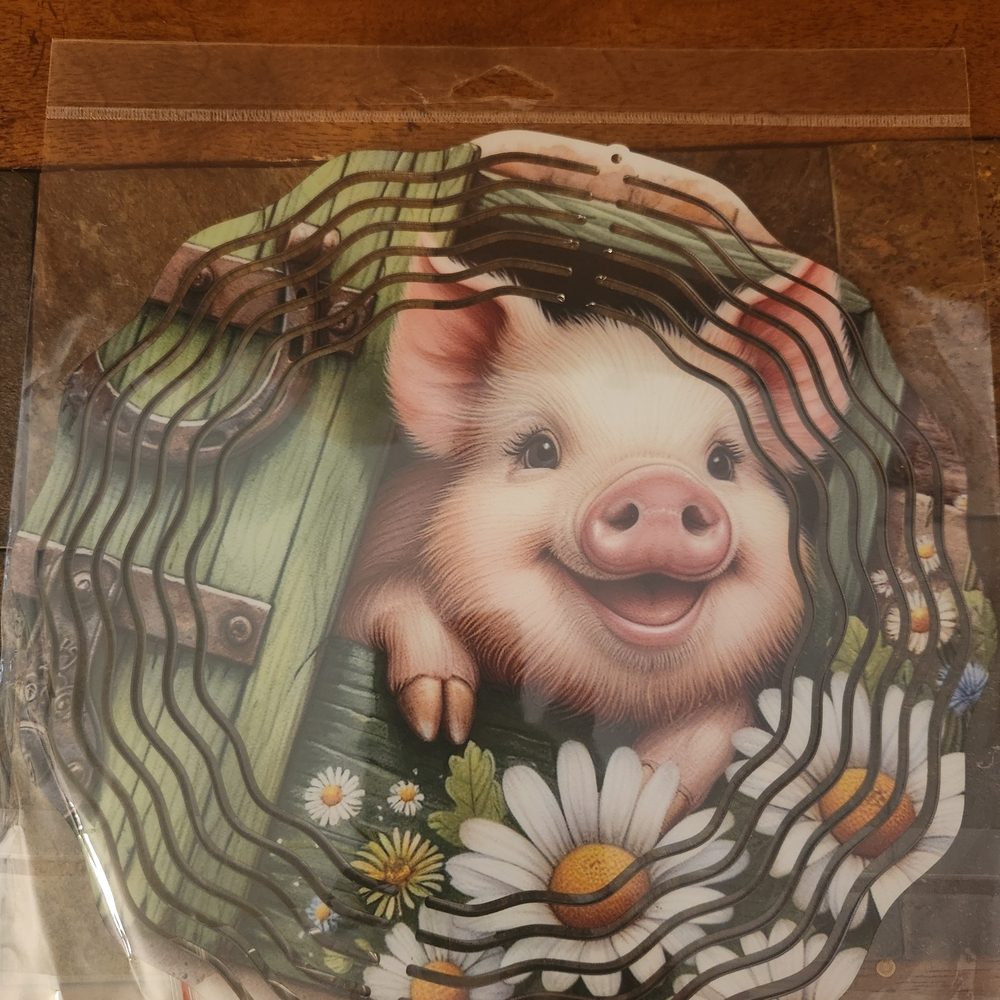Cute Pigler WIND spinner